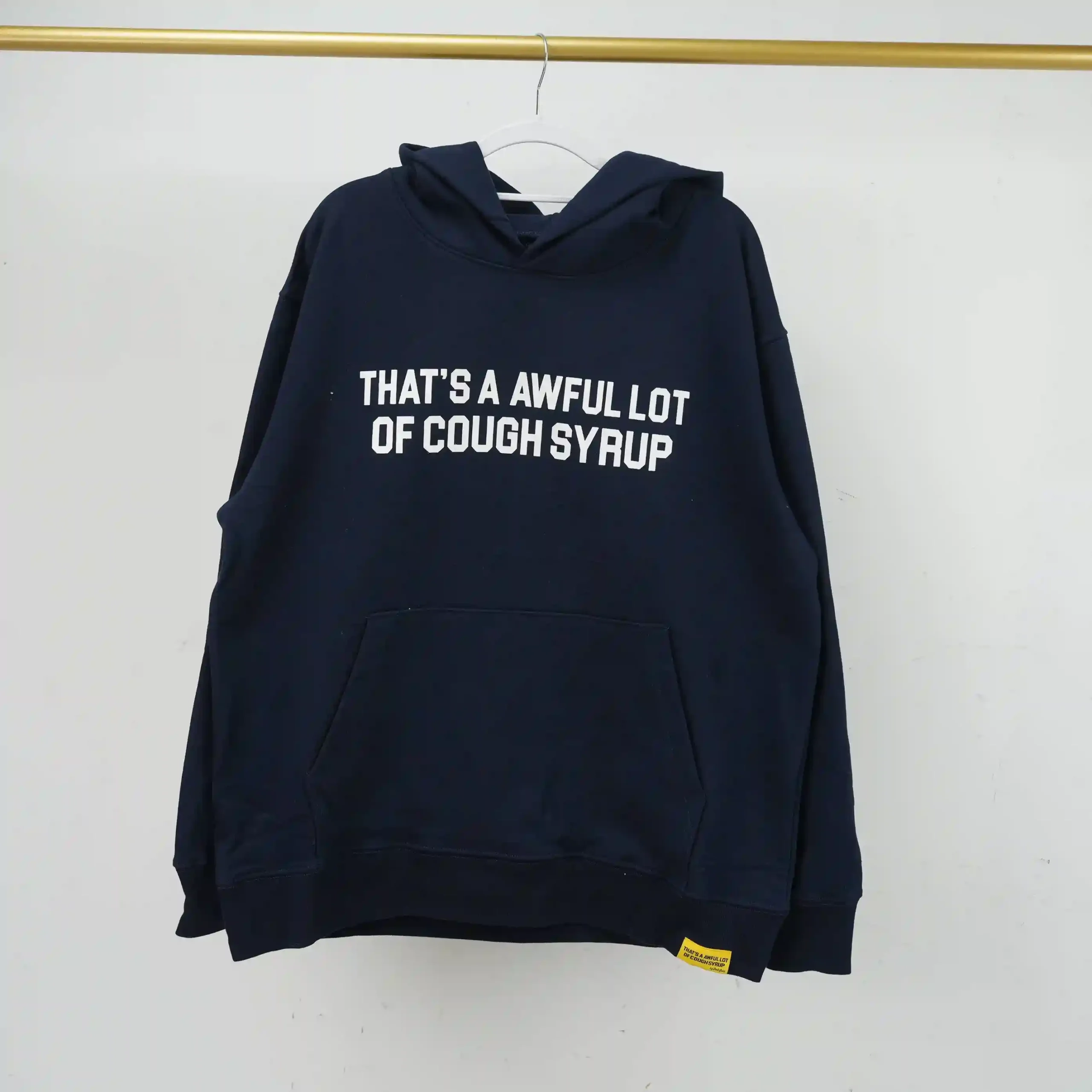 Cough Syrup Hoodie Navy